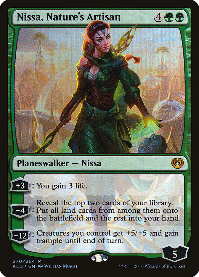 Nissa, Nature's Artisan [Kaladesh] | I Want That Stuff Brandon