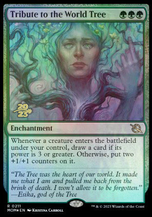 Tribute to the World Tree [March of the Machine Prerelease Promos] | I Want That Stuff Brandon