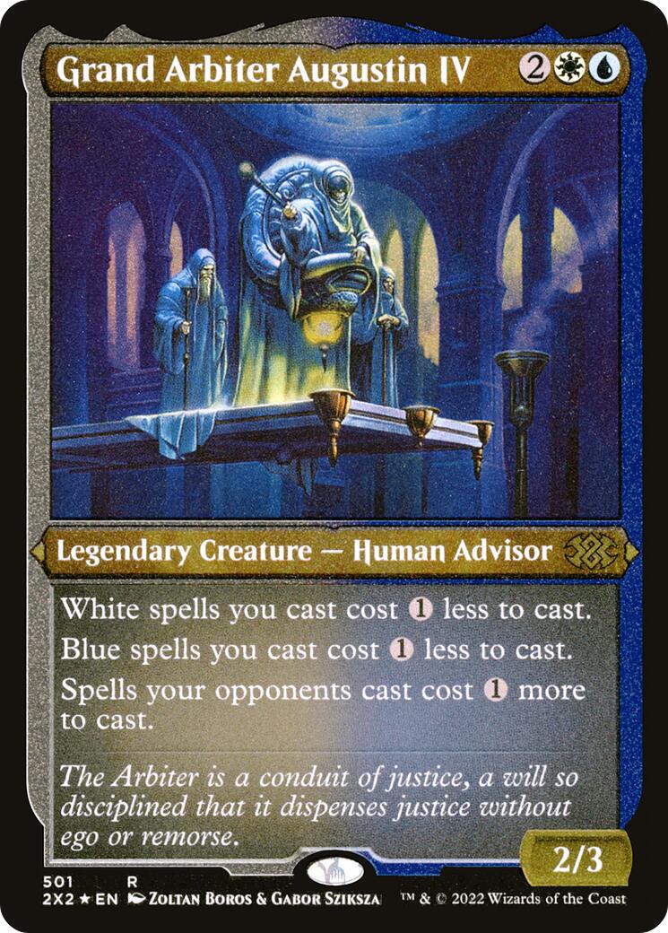 Grand Arbiter Augustin IV (Foil Etched) [Double Masters 2022] | I Want That Stuff Brandon