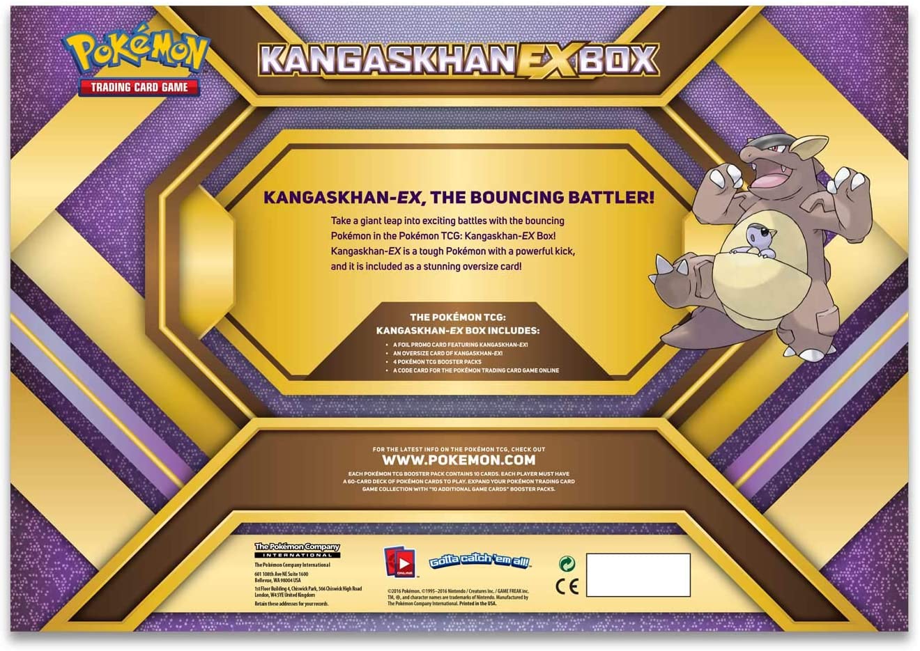 Kangaskhan EX Box | I Want That Stuff Brandon