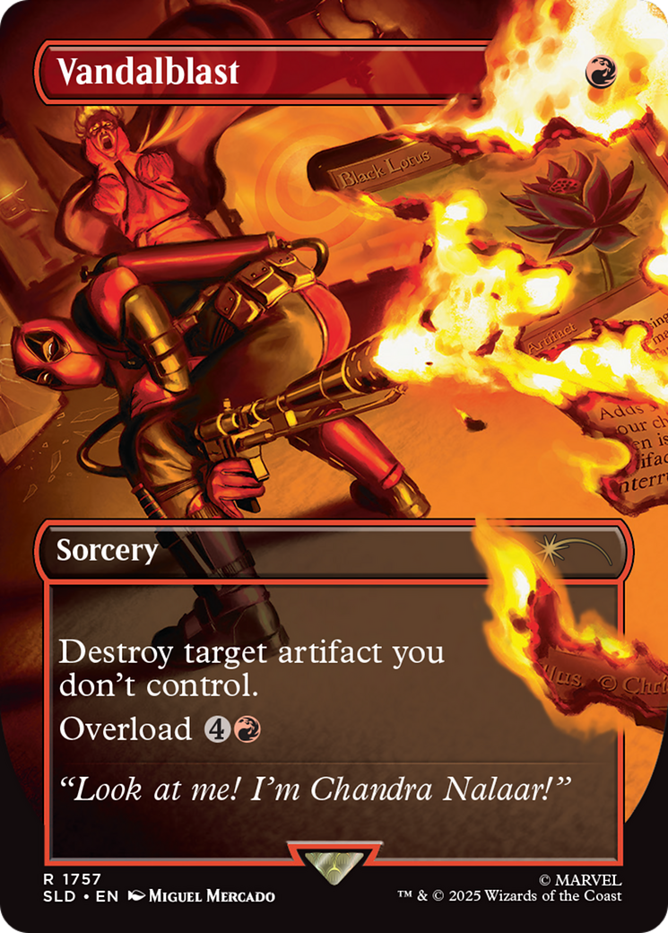 Vandalblast (1757) (Rainbow Foil) [Secret Lair Drop Series] | I Want That Stuff Brandon