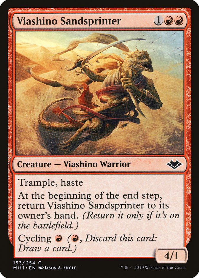 Viashino Sandsprinter [Modern Horizons] | I Want That Stuff Brandon