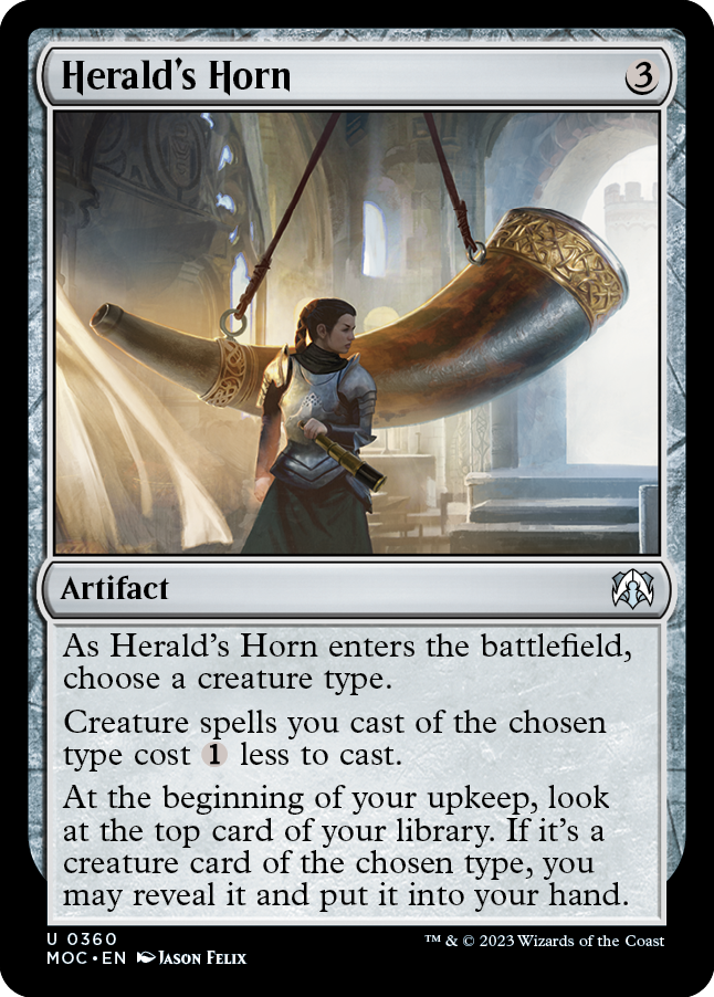 Herald's Horn [March of the Machine Commander] | I Want That Stuff Brandon