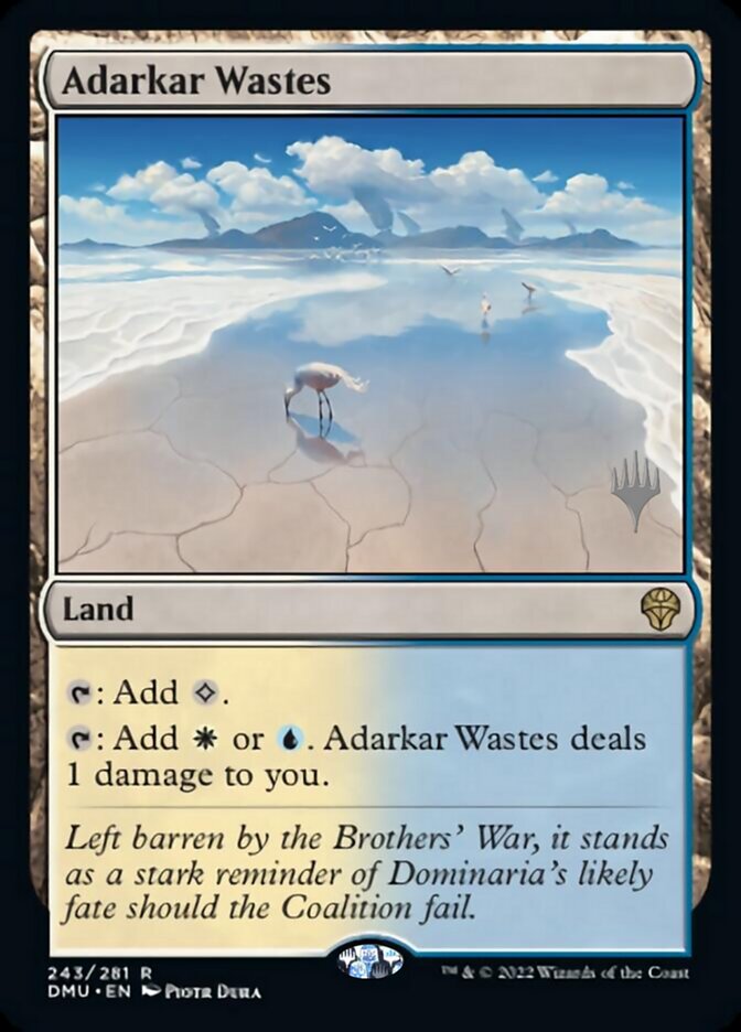 Adarkar Wastes (Promo Pack) [Dominaria United Promos] | I Want That Stuff Brandon