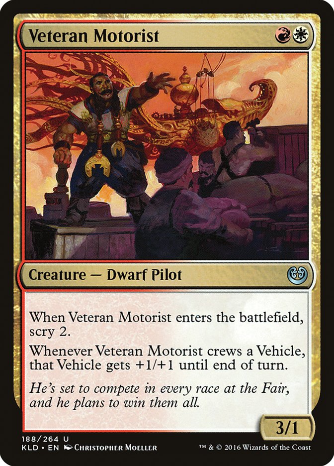 Veteran Motorist [Kaladesh] | I Want That Stuff Brandon