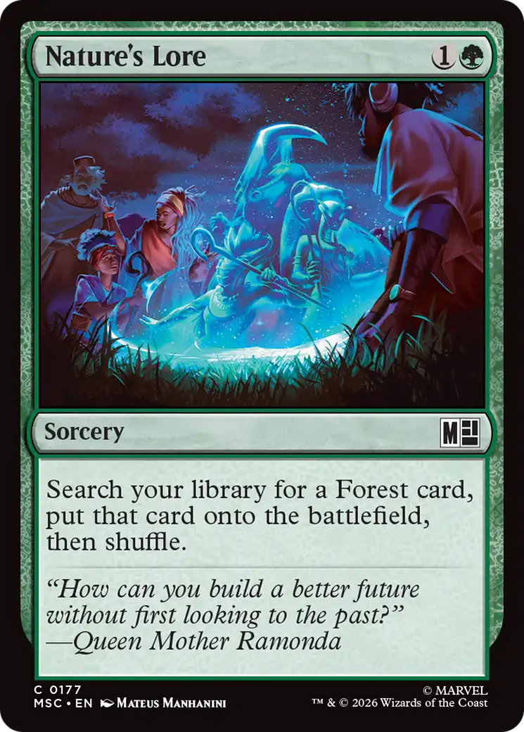 Nature's Lore [Marvel Super Heroes Commander] | I Want That Stuff Brandon
