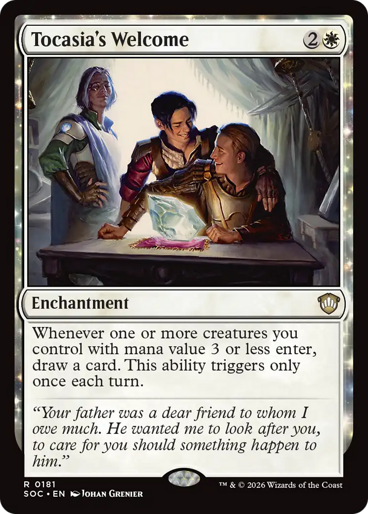 Tocasia's Welcome [Secrets of Strixhaven Commander] | I Want That Stuff Brandon