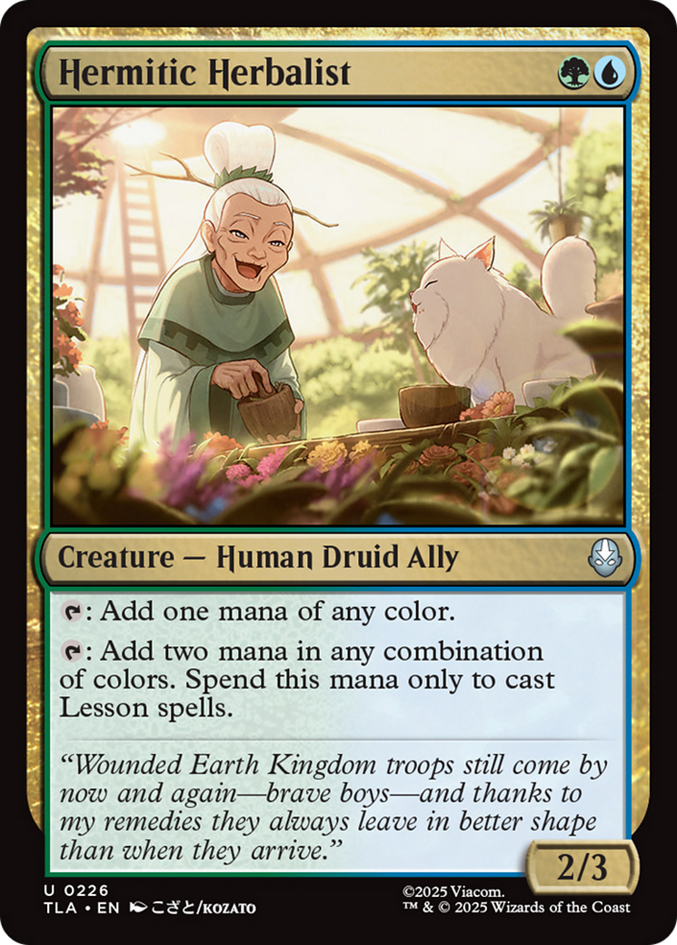 Hermitic Herbalist [Avatar: The Last Airbender] | I Want That Stuff Brandon