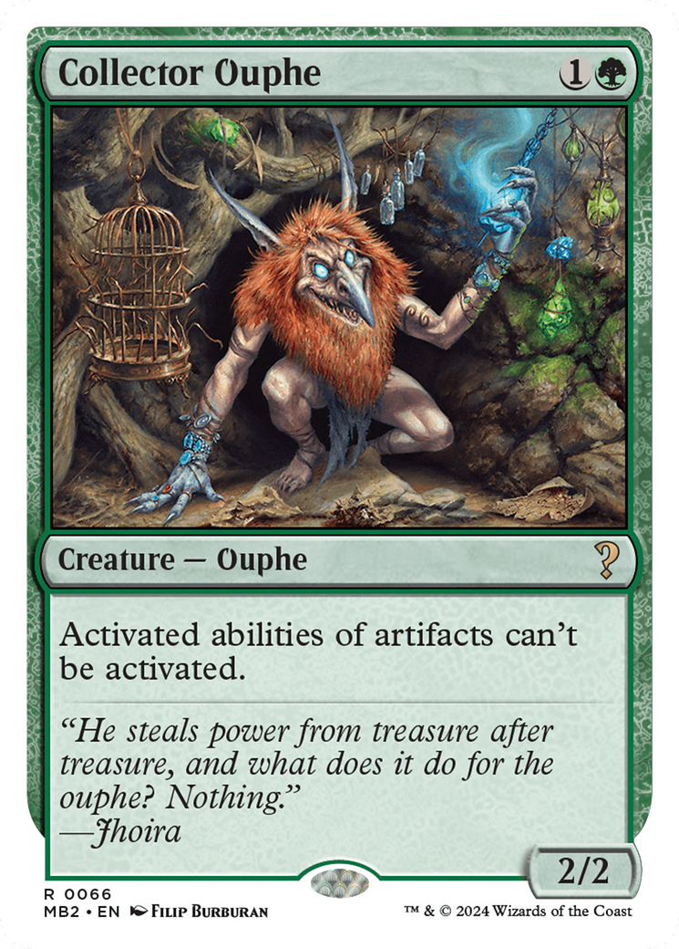 Collector Ouphe (White Border) [Mystery Booster 2] | I Want That Stuff Brandon