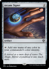 Arcane Signet [Phyrexia: All Will Be One Commander] | I Want That Stuff Brandon