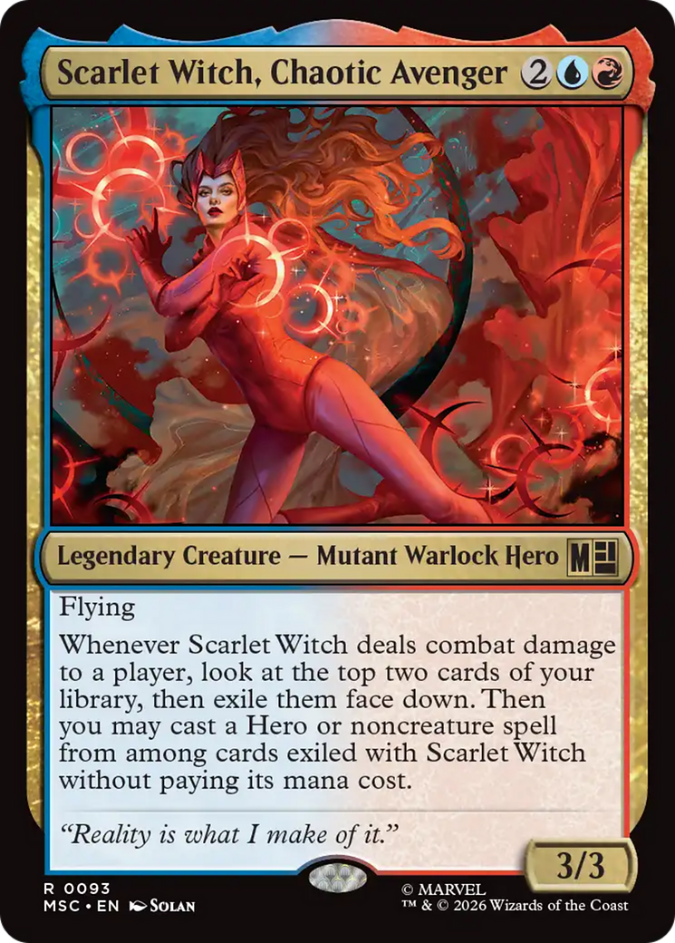 Scarlet Witch, Chaotic Avenger [Marvel Super Heroes Commander] | I Want That Stuff Brandon
