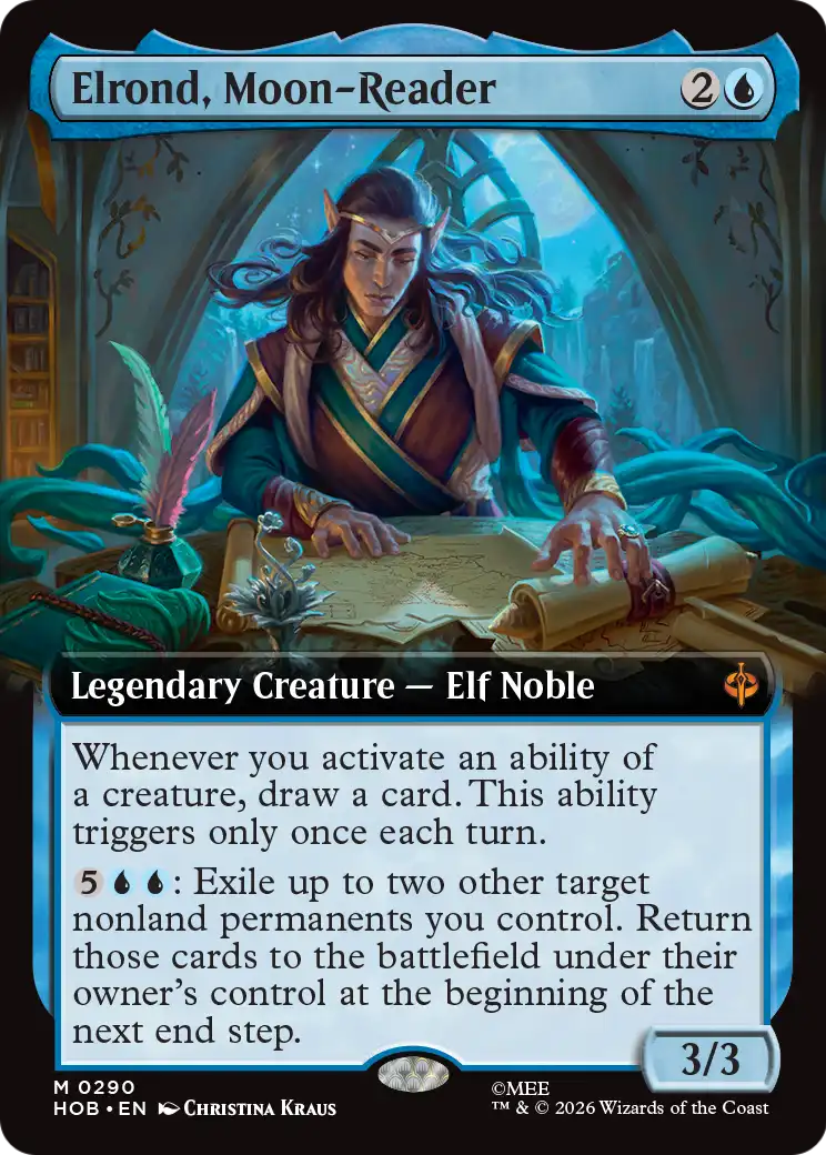 Elrond, Moon-Reader (Extended Art) [The Hobbit] | I Want That Stuff Brandon