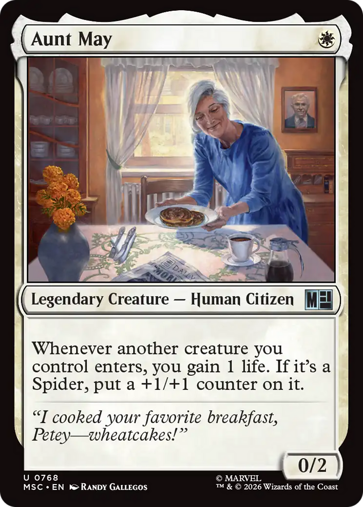 Aunt May [Marvel Super Heroes Commander] | I Want That Stuff Brandon