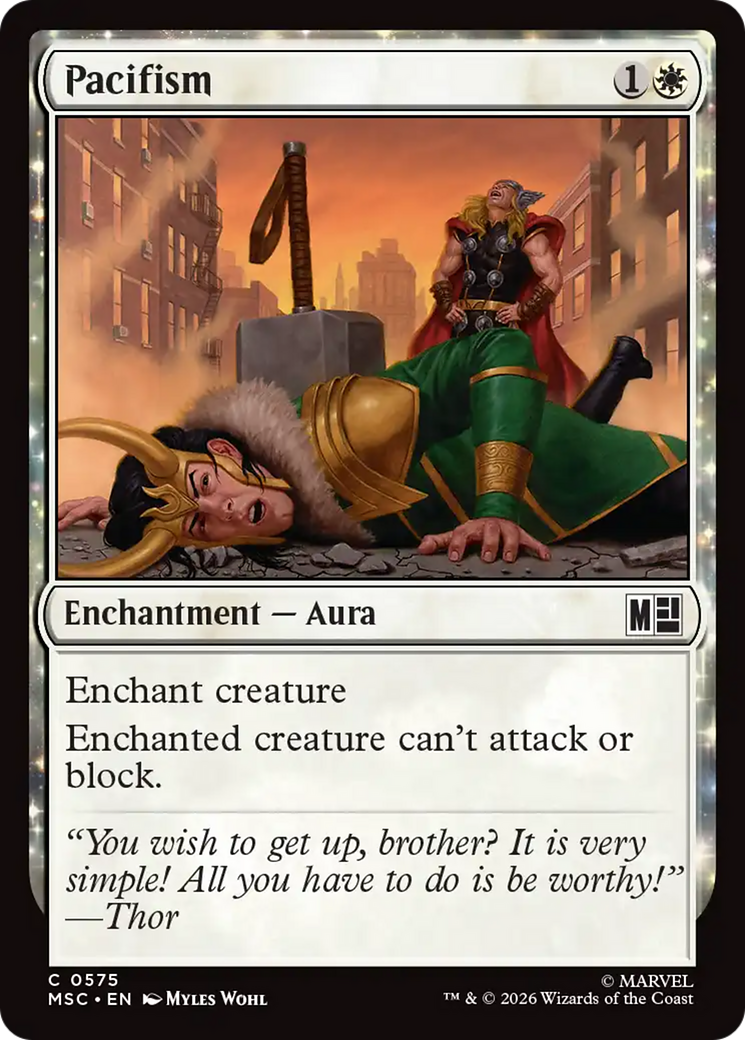 Pacifism [Marvel Super Heroes Commander] | I Want That Stuff Brandon
