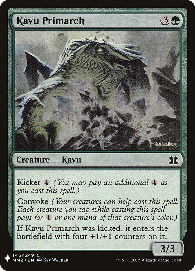 Kavu Primarch [Mystery Booster] | I Want That Stuff Brandon