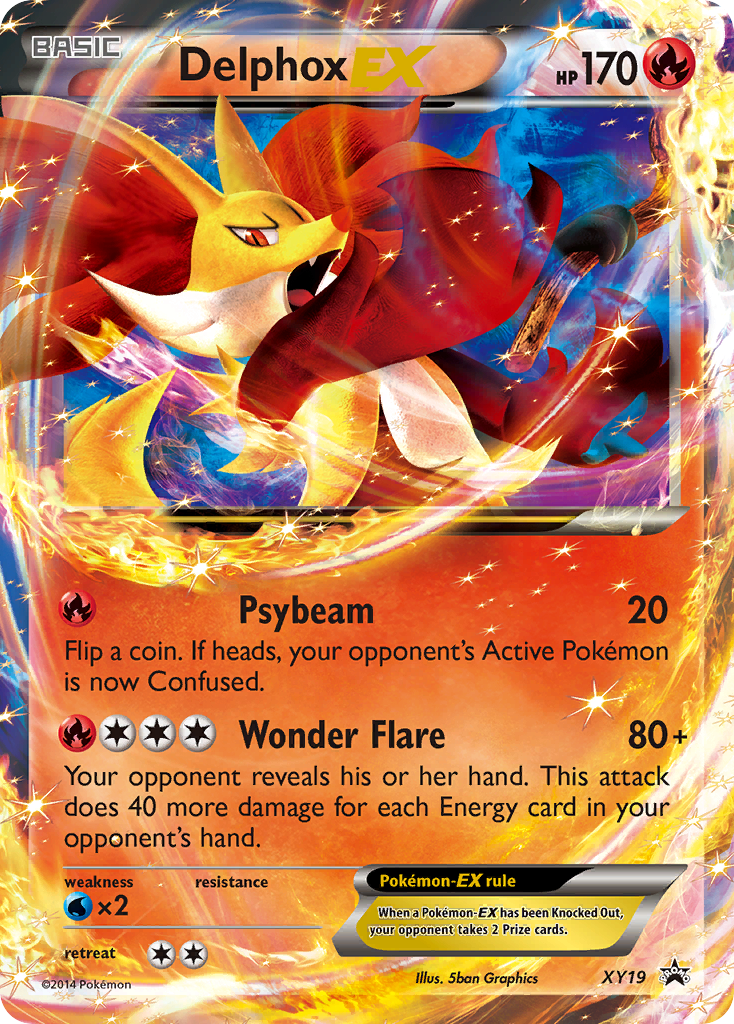 Delphox EX (XY19) [XY: Black Star Promos] | I Want That Stuff Brandon