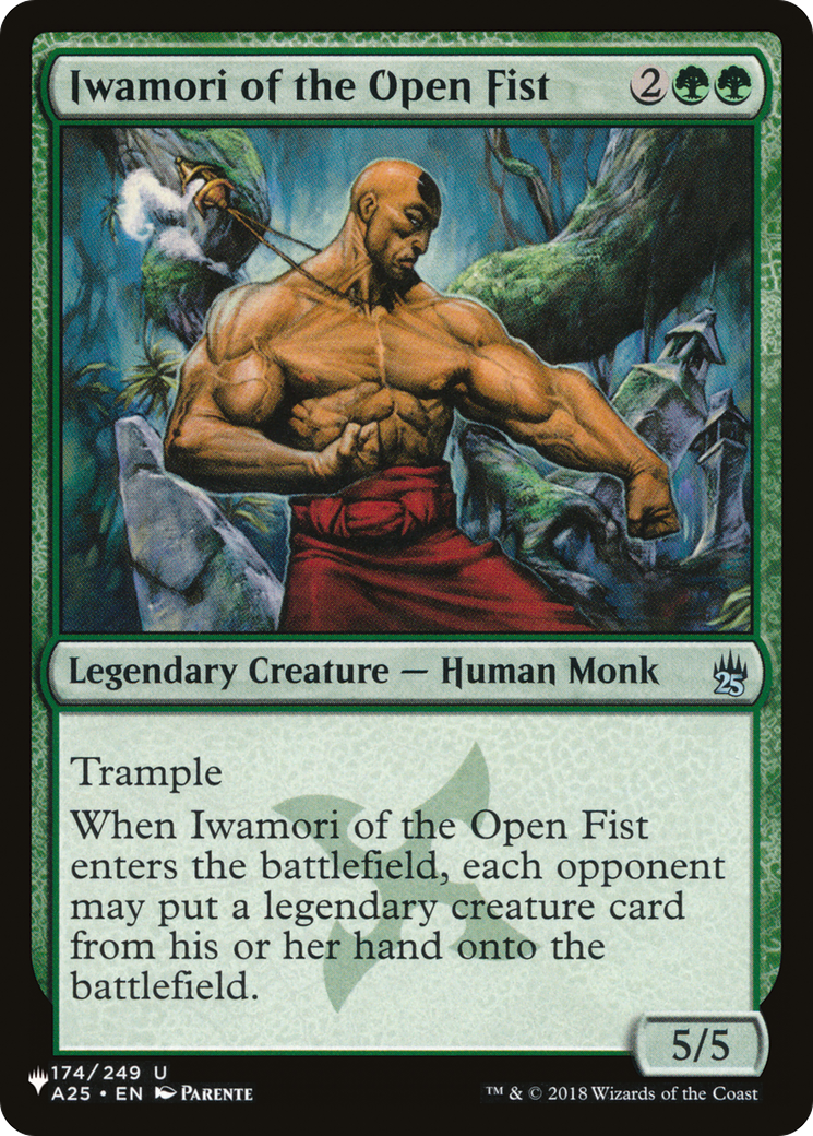 Iwamori of the Open Fist [The List Reprints] | I Want That Stuff Brandon