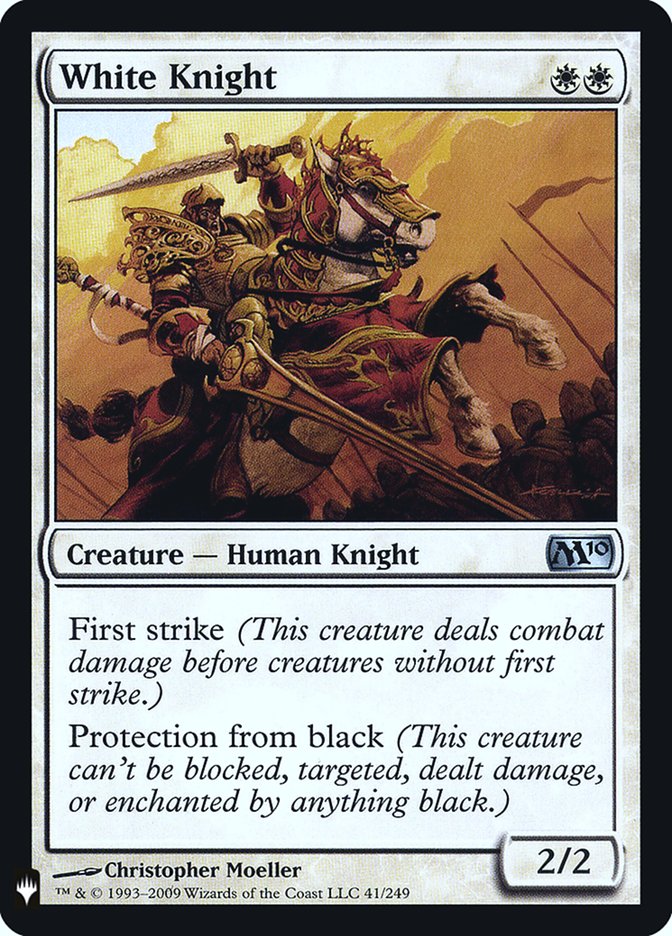 White Knight [Mystery Booster] | I Want That Stuff Brandon