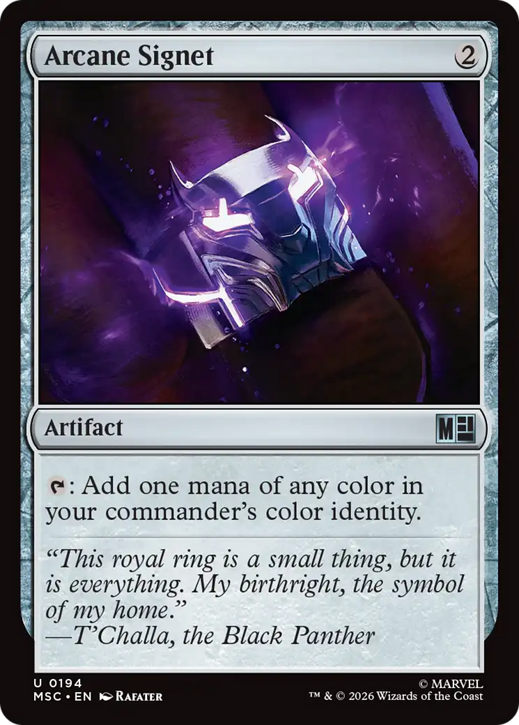 Arcane Signet (0194) [Marvel Super Heroes Commander] | I Want That Stuff Brandon