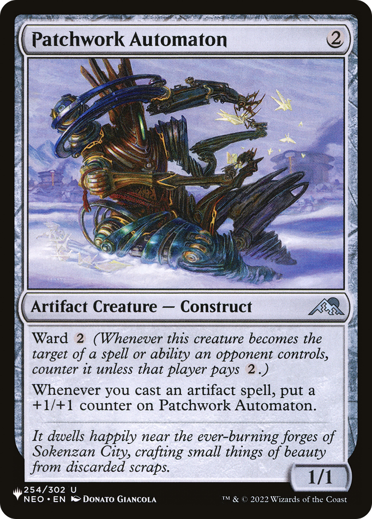 Patchwork Automaton [The List] | I Want That Stuff Brandon