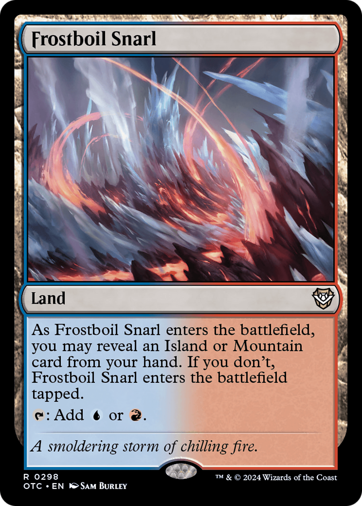 Frostboil Snarl [Outlaws of Thunder Junction Commander] | I Want That Stuff Brandon