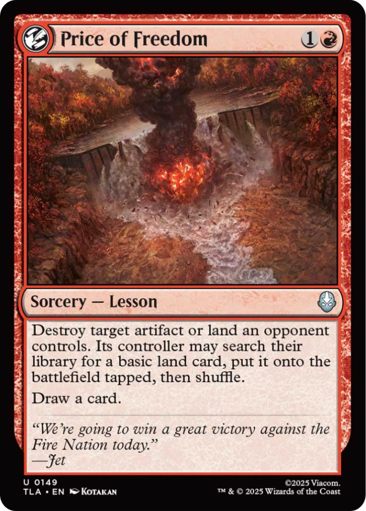 Price of Freedom [Avatar: The Last Airbender] | I Want That Stuff Brandon