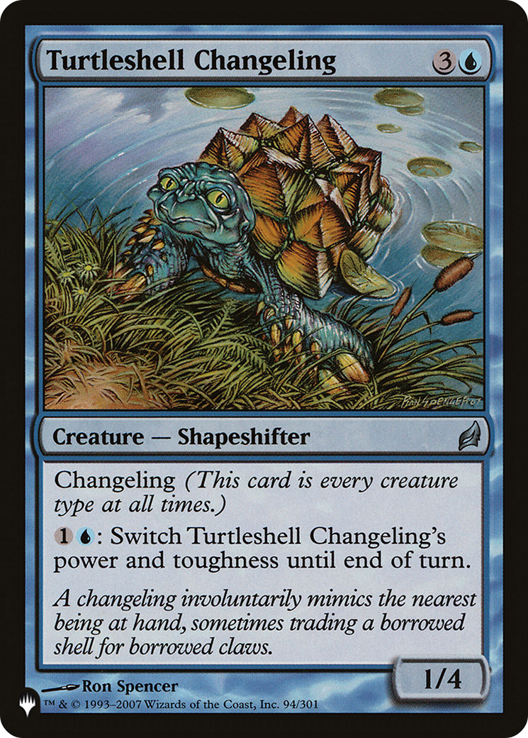 Turtleshell Changeling [The List Reprints] | I Want That Stuff Brandon