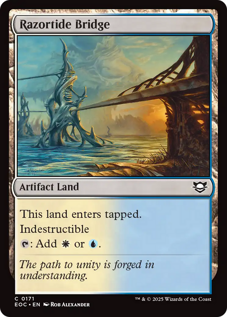 Razortide Bridge [Edge of Eternities Commander] | I Want That Stuff Brandon