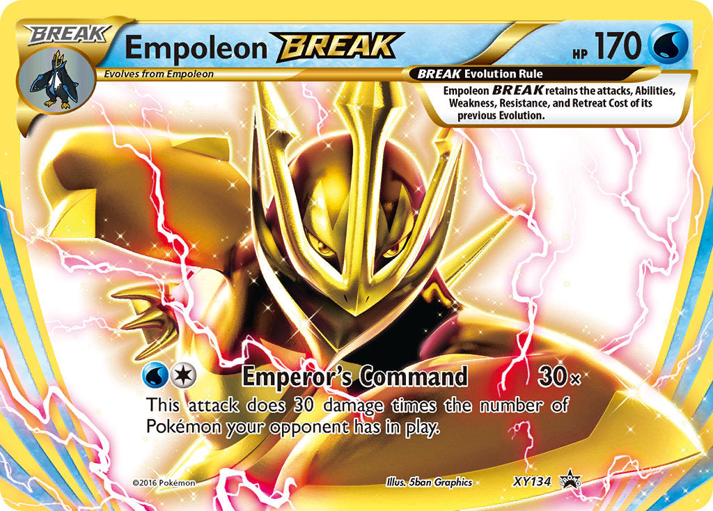 Empoleon BREAK (XY134) [XY: Black Star Promos] | I Want That Stuff Brandon