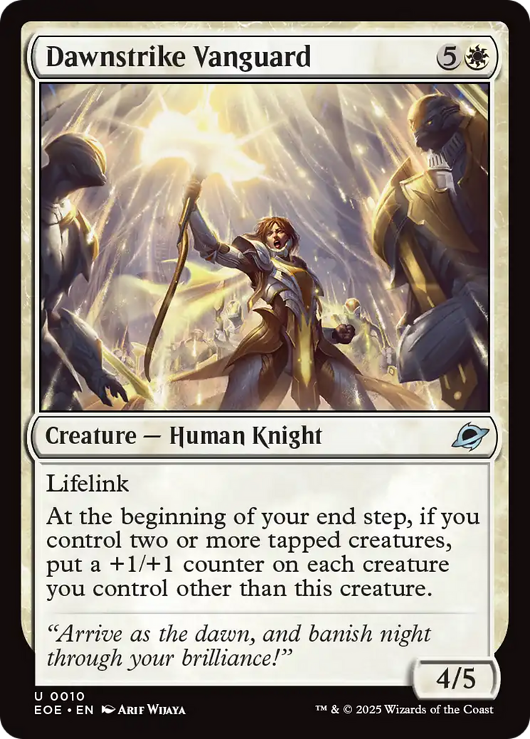 Dawnstrike Vanguard [Edge of Eternities] | I Want That Stuff Brandon