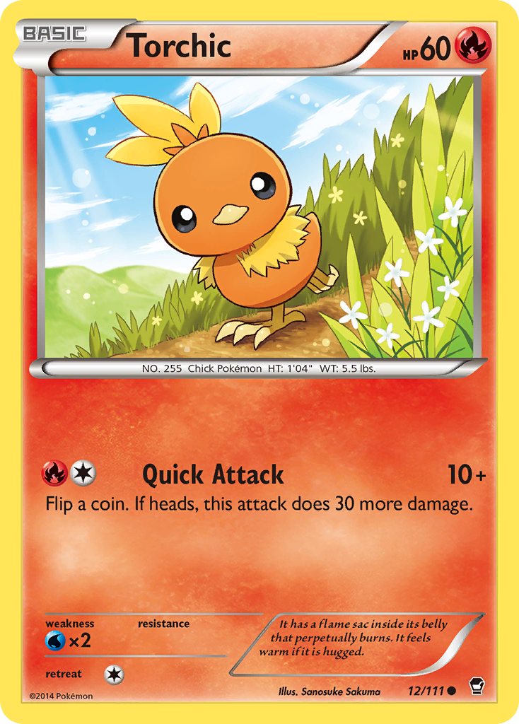 Torchic (12/111) [XY: Furious Fists] | I Want That Stuff Brandon