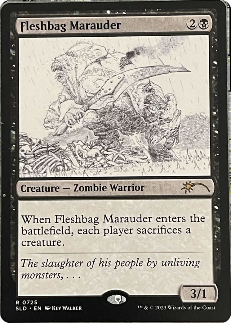 Fleshbag Marauder (Sketch Showcase) [Secret Lair Drop Series] | I Want That Stuff Brandon