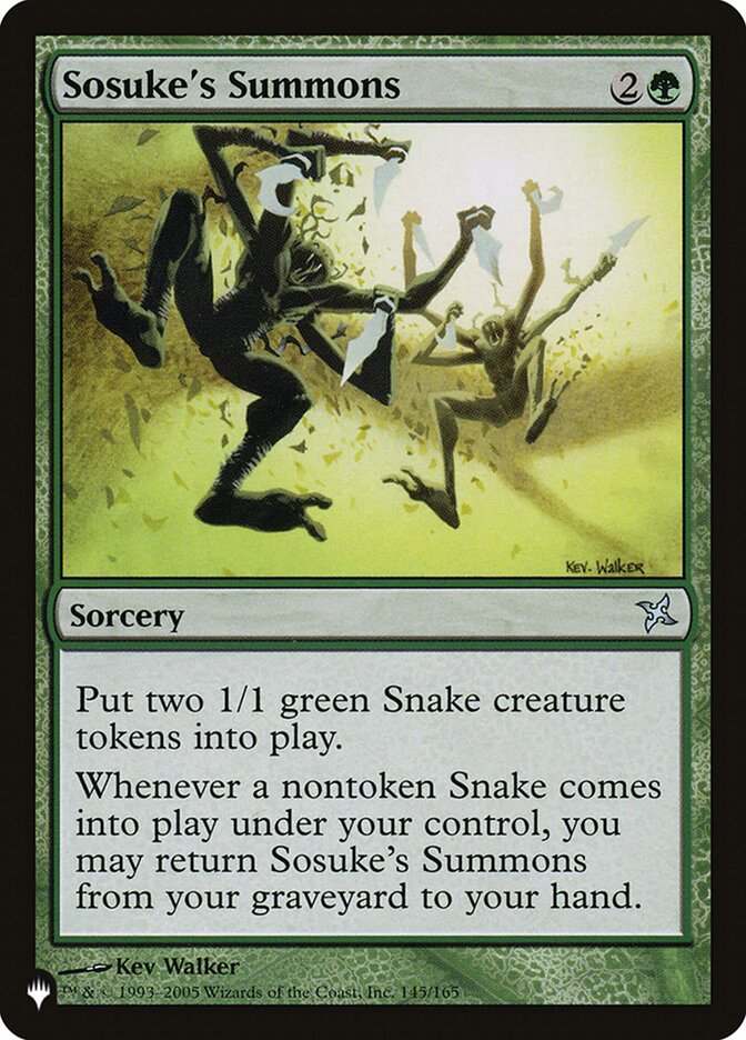 Sosuke's Summons [The List] | I Want That Stuff Brandon