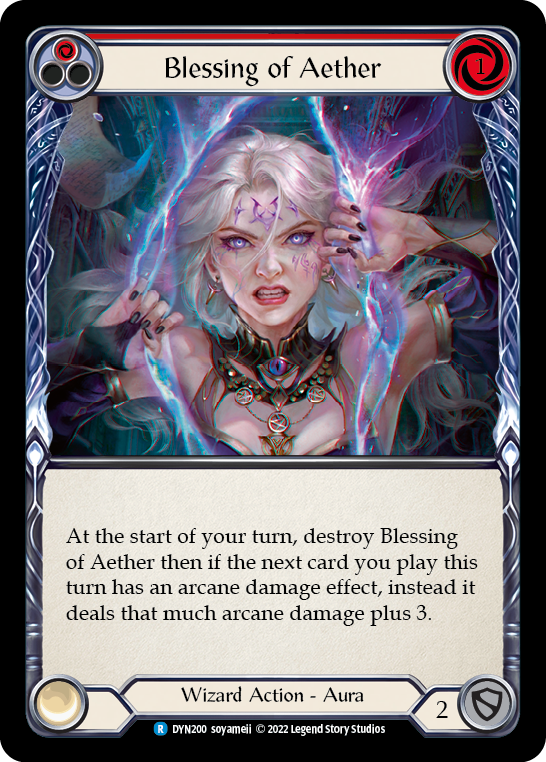 Blessing of Aether (Red) [DYN200] (Dynasty) | I Want That Stuff Brandon