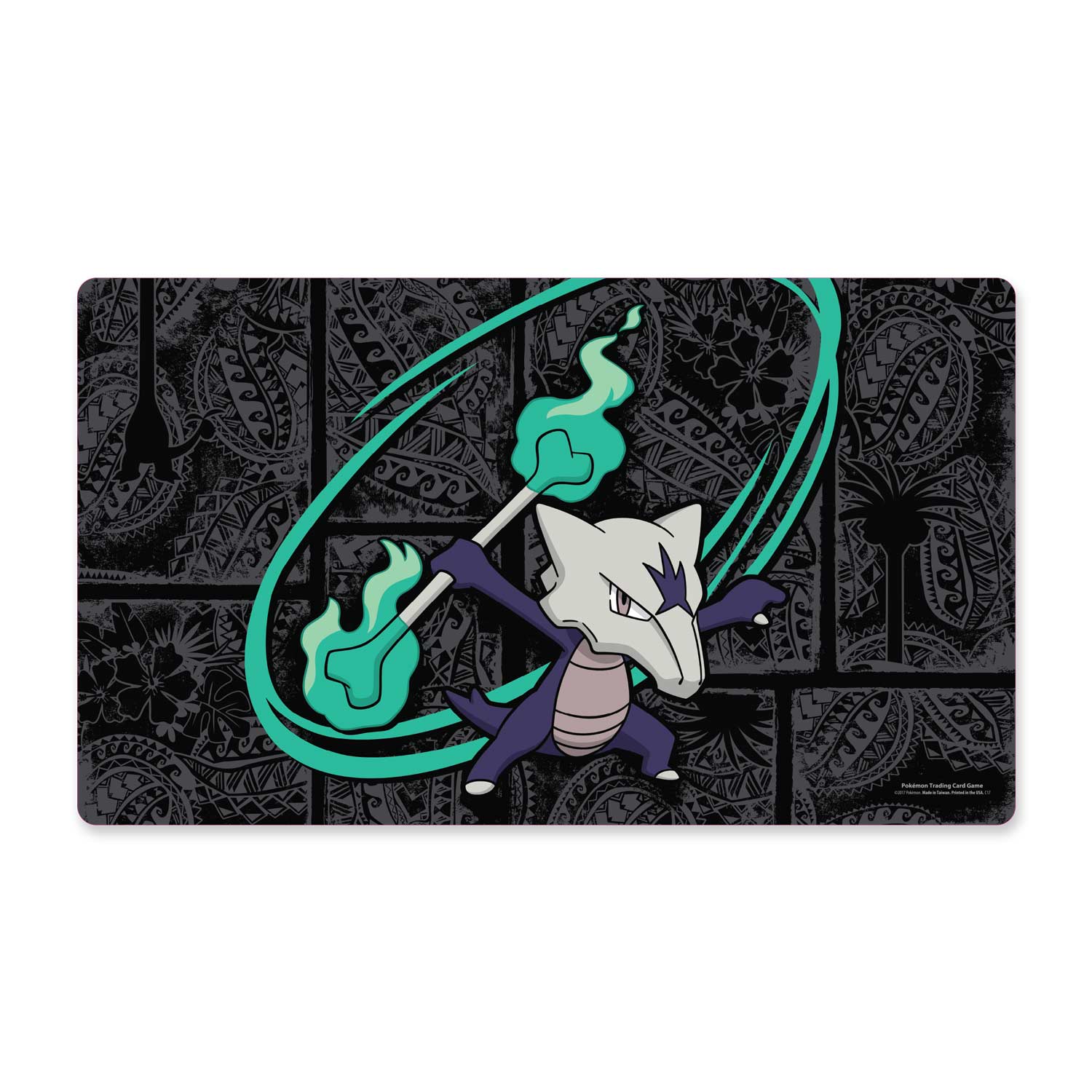 Playmat - Alolan Marowak Fire Spinner | I Want That Stuff Brandon