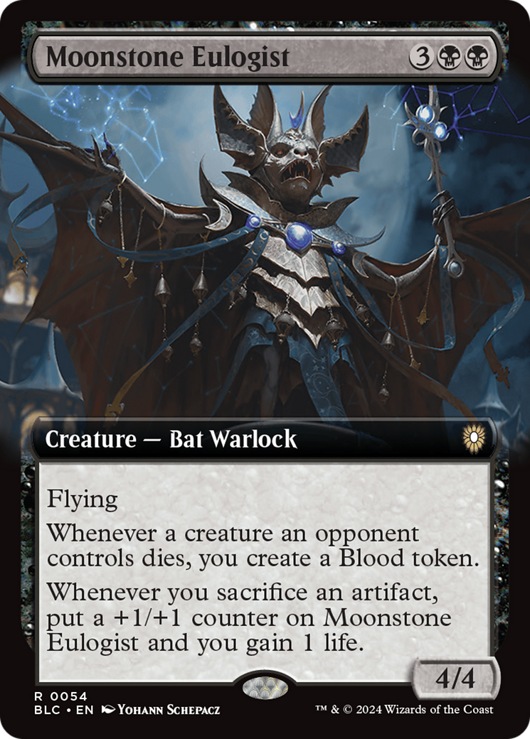 Moonstone Eulogist (Extended Art) [Bloomburrow Commander] | I Want That Stuff Brandon