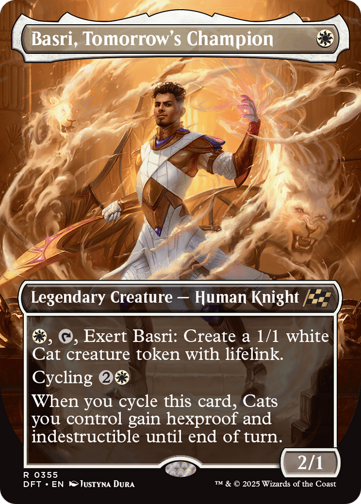 Basri, Tomorrow's Champion (Borderless) [Aetherdrift] | I Want That Stuff Brandon