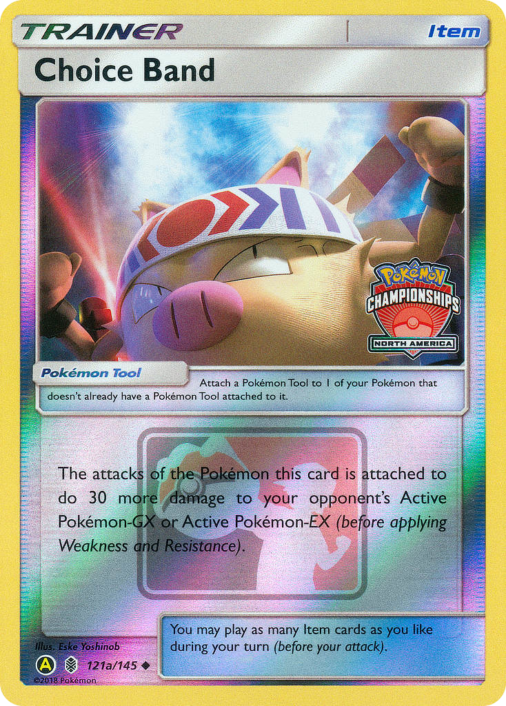 Choice Band (121a/145) (North America Championships) [Sun & Moon: Guardians Rising] | I Want That Stuff Brandon