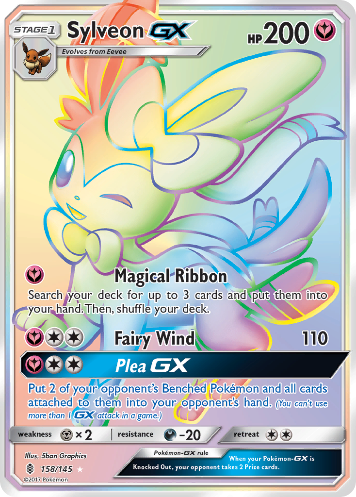 Sylveon GX (158/145) [Sun & Moon: Guardians Rising] | I Want That Stuff Brandon