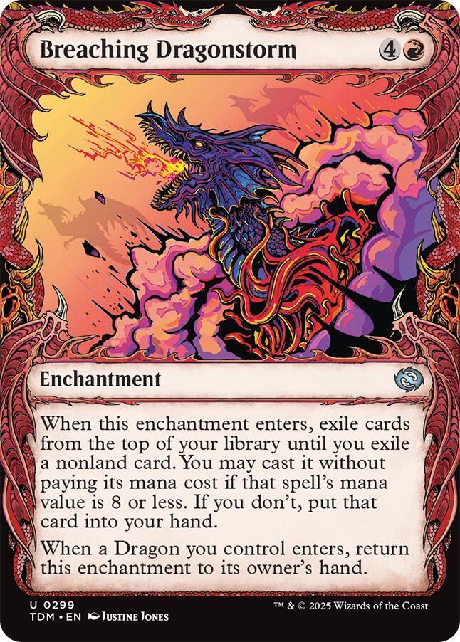 Breaching Dragonstorm (Showcase) [Tarkir: Dragonstorm] | I Want That Stuff Brandon