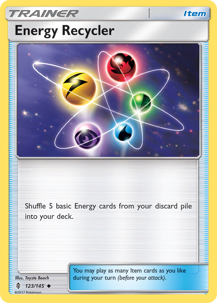 Energy Recycler (123/145) [Sun & Moon: Guardians Rising] | I Want That Stuff Brandon