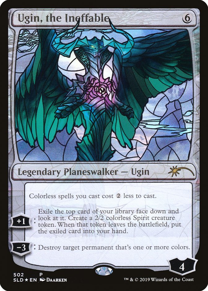 Ugin, the Ineffable (Stained Glass) [Secret Lair Drop Promos] | I Want That Stuff Brandon