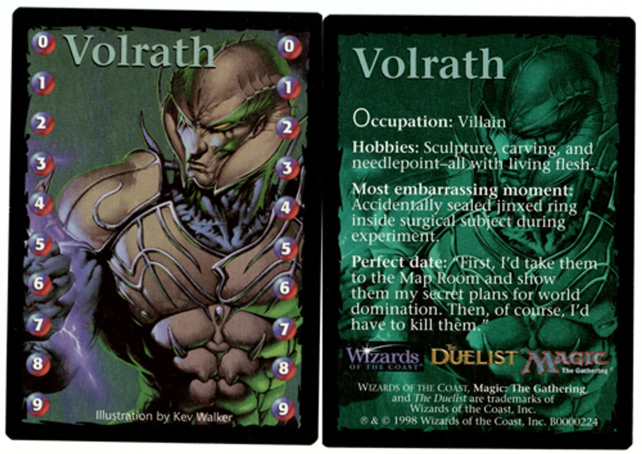 Volrath Life Counter Token [Media Promos] | I Want That Stuff Brandon