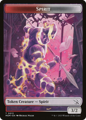 Monk // Spirit (13) Double-Sided Token [March of the Machine Tokens] | I Want That Stuff Brandon