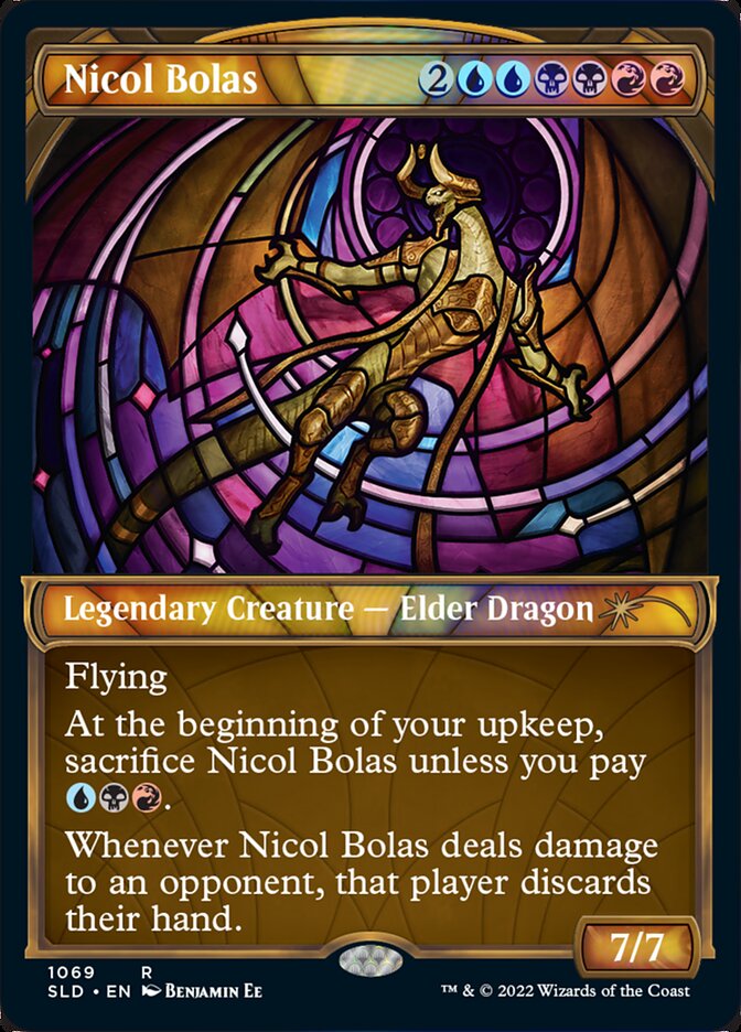 Nicol Bolas (Showcase Textured) [Secret Lair Drop Series] | I Want That Stuff Brandon