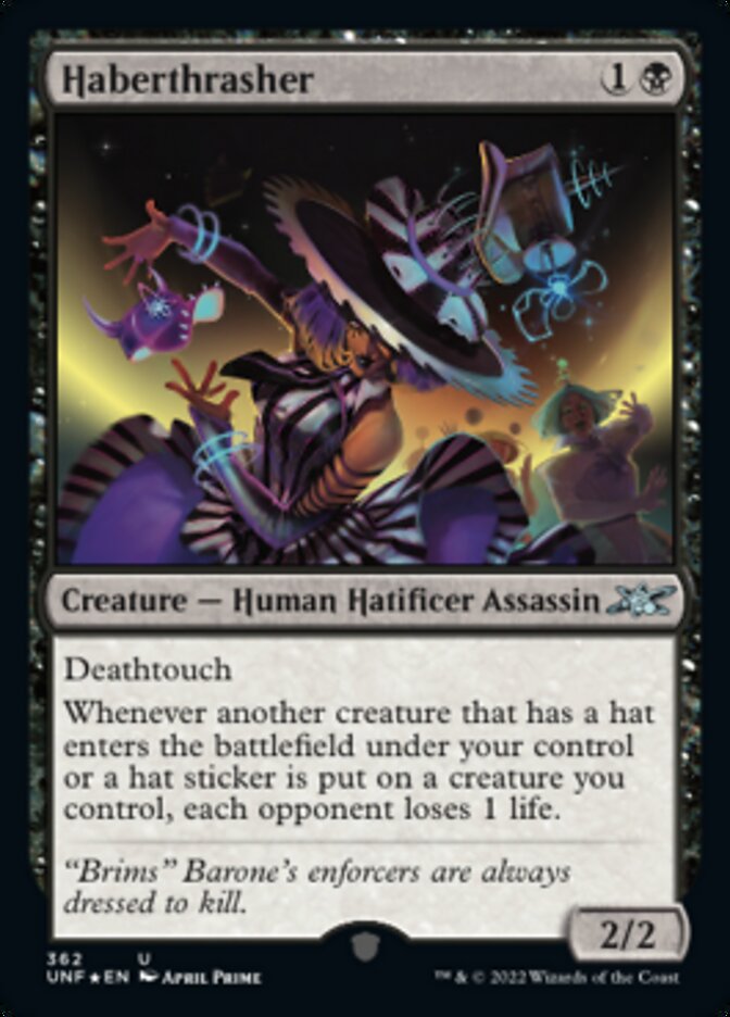 Haberthrasher (Galaxy Foil) [Unfinity] | I Want That Stuff Brandon