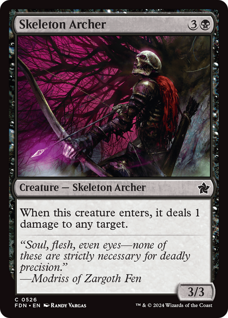 Skeleton Archer [Foundations] | I Want That Stuff Brandon