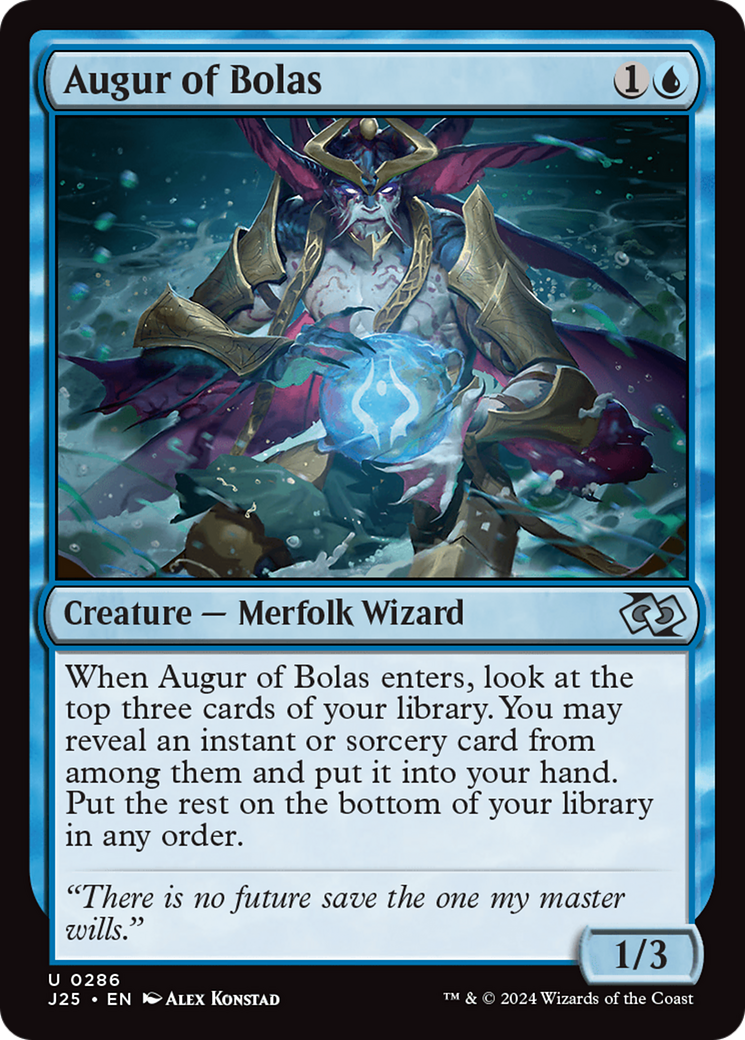 Augur of Bolas [Foundations Jumpstart] | I Want That Stuff Brandon