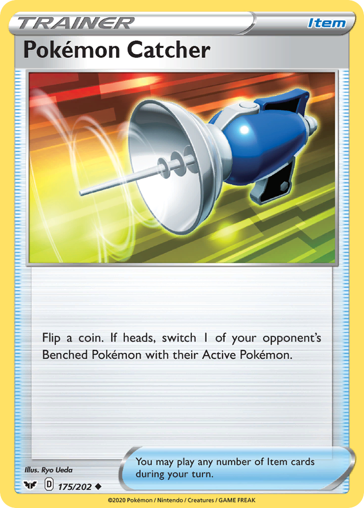 Pokemon Catcher (175/202) [Sword & Shield: Base Set] | I Want That Stuff Brandon