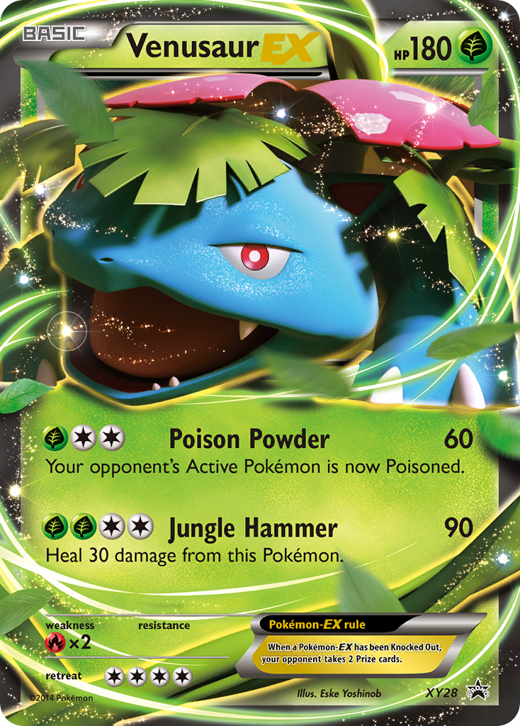 Venusaur EX (XY28) [XY: Black Star Promos] | I Want That Stuff Brandon